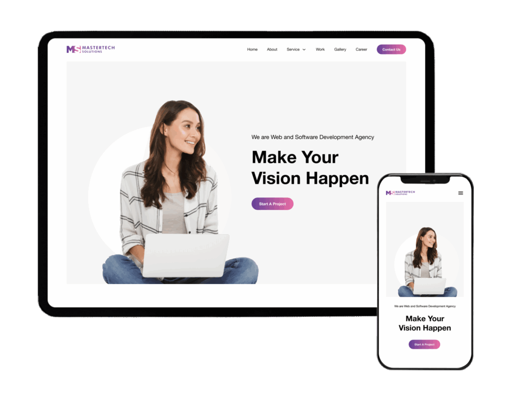 website design visual
